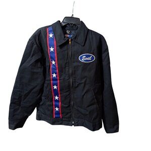 Evel Knievel Tribute Jacket Black Size M/RG By Dickies